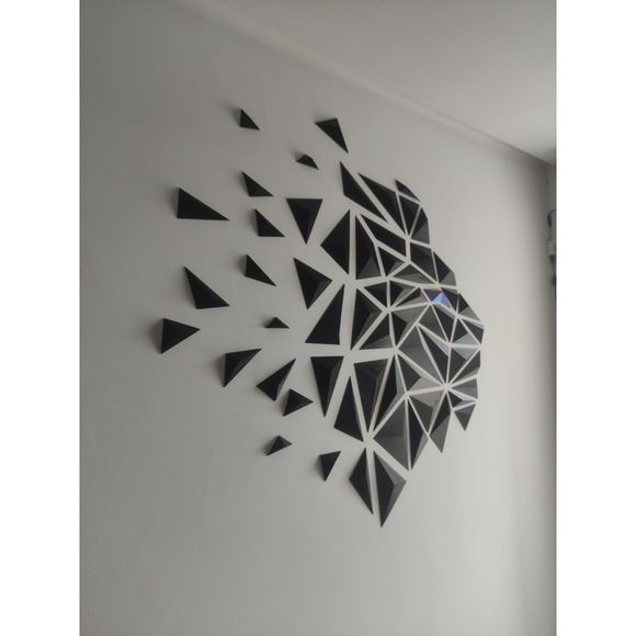 DGEmily Lion Wall Art V1 | Large-Scale Wall Decor | Custom Sizes!! - Picture 7 of 7